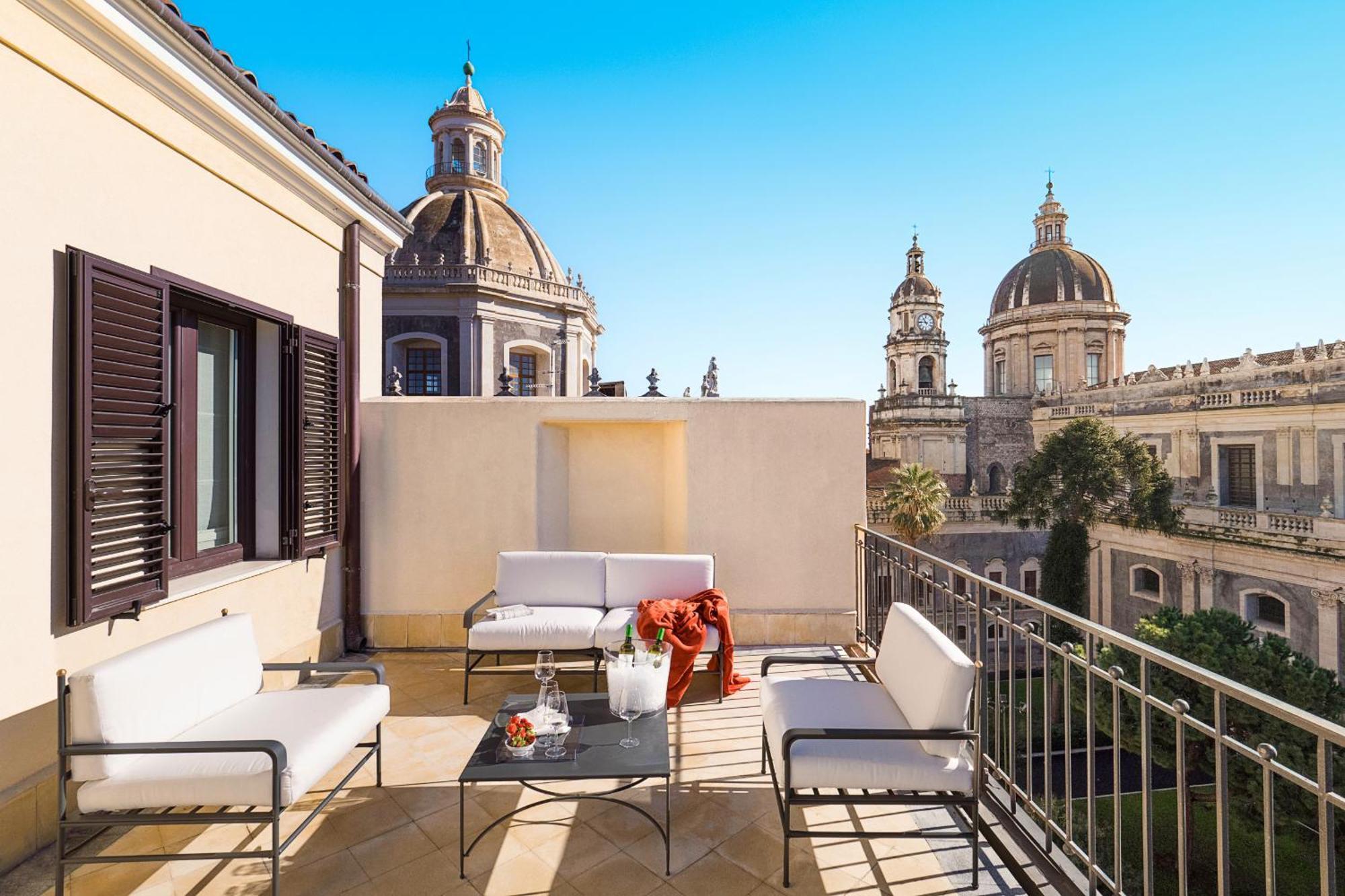 Penthouse Duomo Lägenhet CTA Exteriör bild