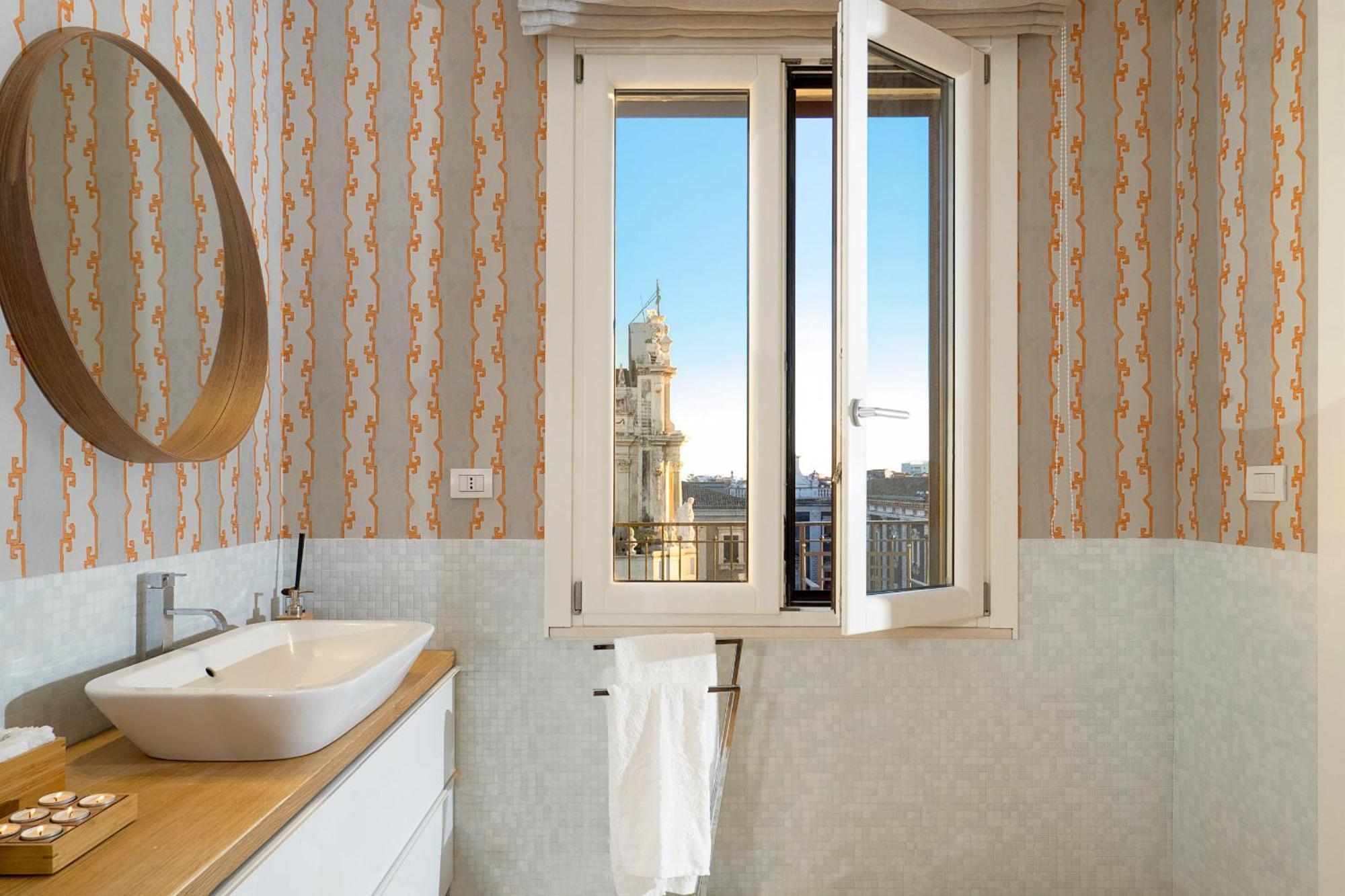 Penthouse Duomo Lägenhet CTA Exteriör bild