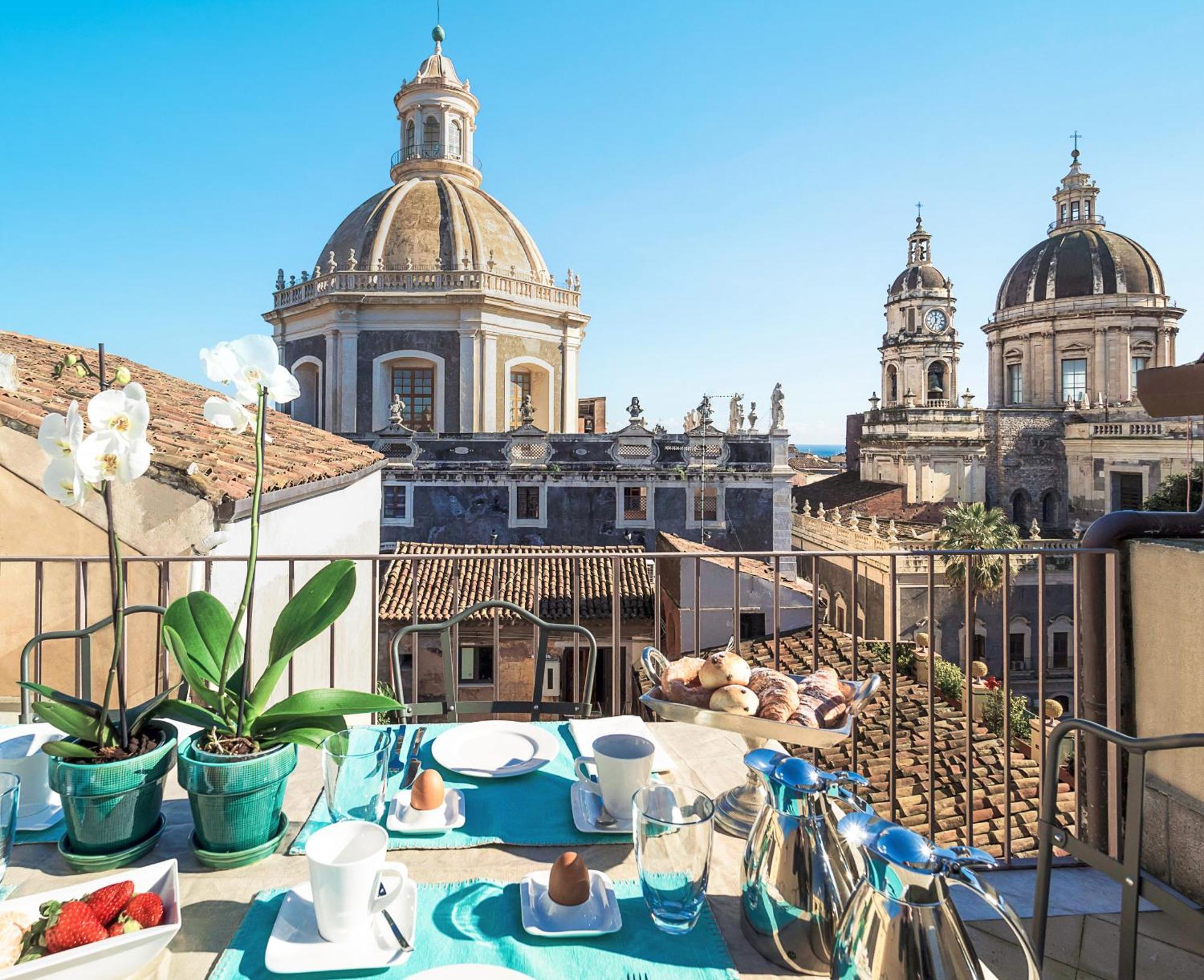 Penthouse Duomo Lägenhet CTA Exteriör bild